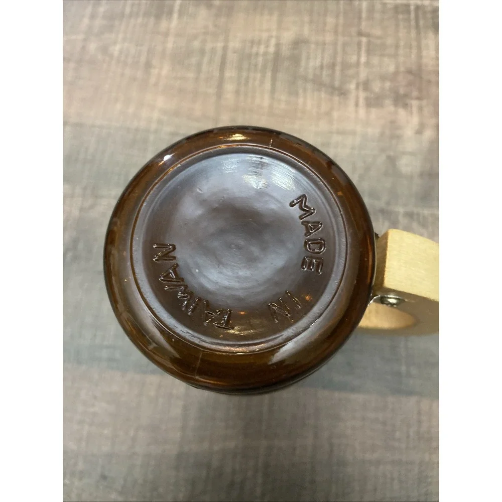 Vintage Niagara Falls, Canada Souvenir Wood Handled‎ Collectible Drinking Mug